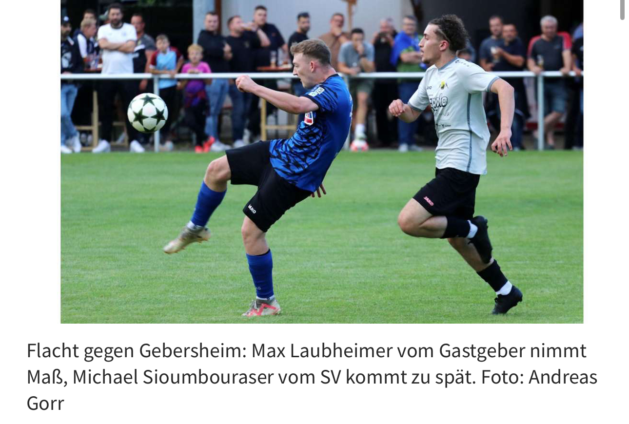 Die SKV Rutesheim bleibt ohne Sieg