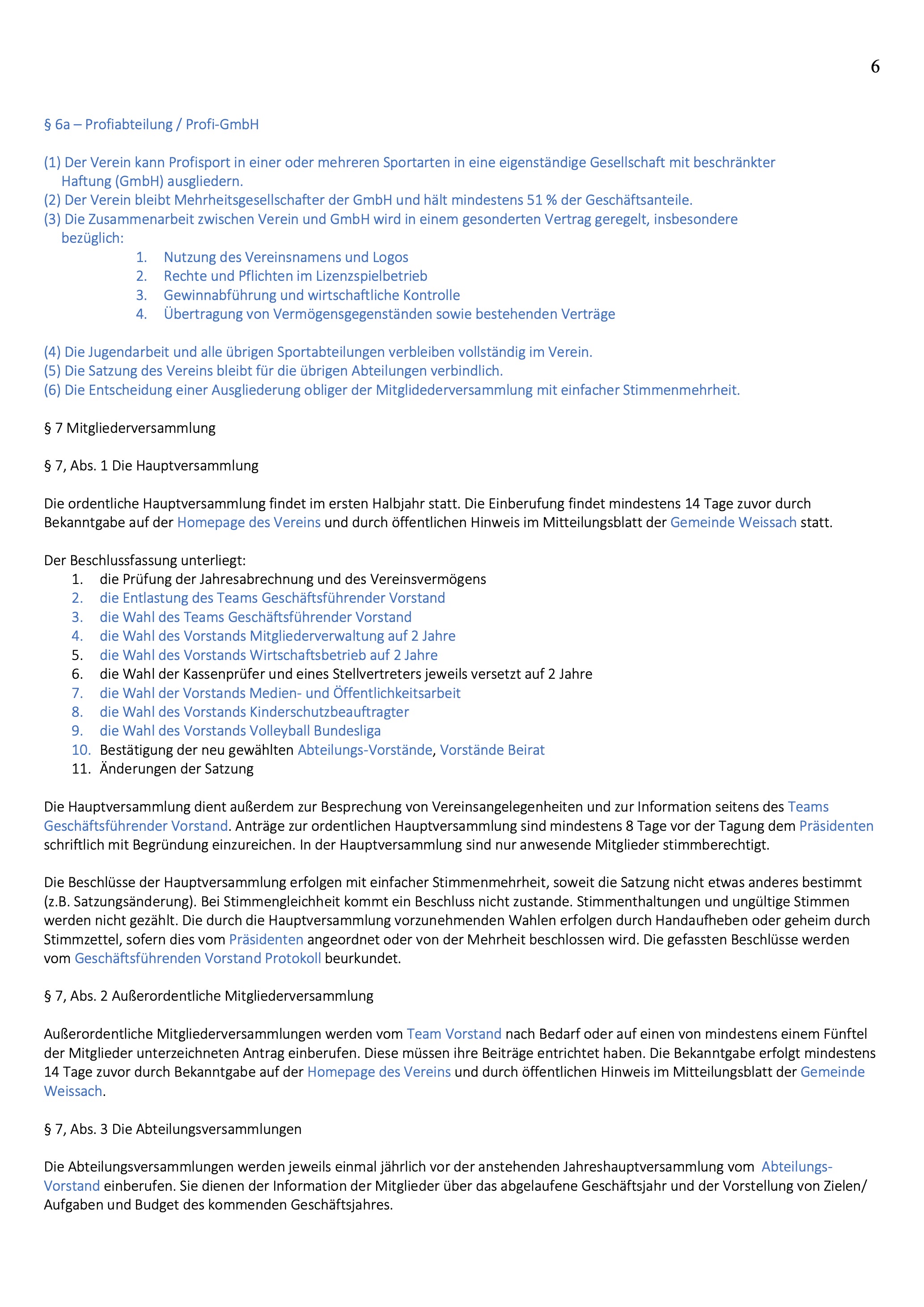 Einladung zur ordentlichen Jahreshauptversammlung 2026