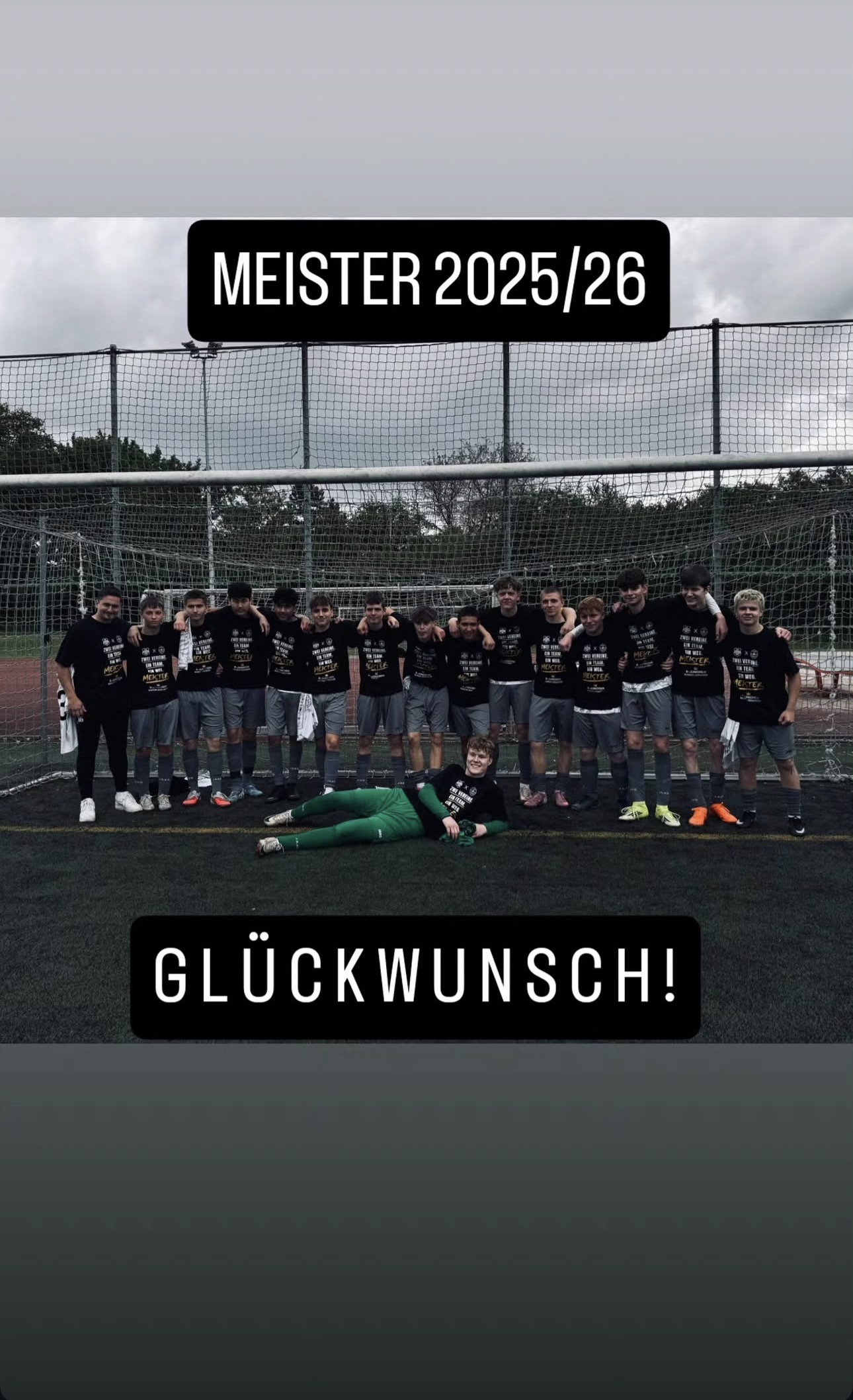 SGM TSV Weissach/Flacht B-Junioren: Meister 2025/26 - Herzlichen Glückwunsch