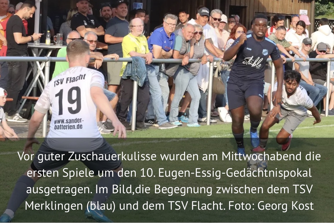 10. Eugen-Essig-Gedächtnisturnier | infopress24.de | SKV Rutesheim zieht ins Finale ein