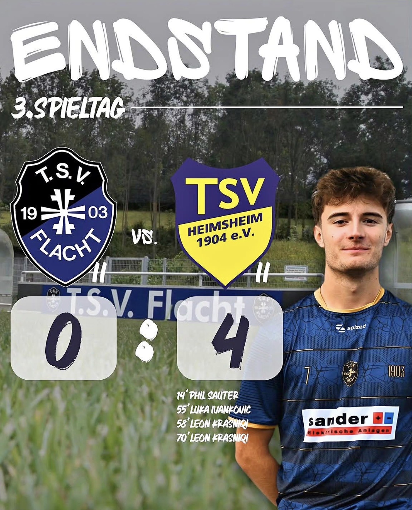 Rückblick von unserem Pressewart Wopfi: TSV Schwieberdingen - TSV Flacht 5:3 (2:2)