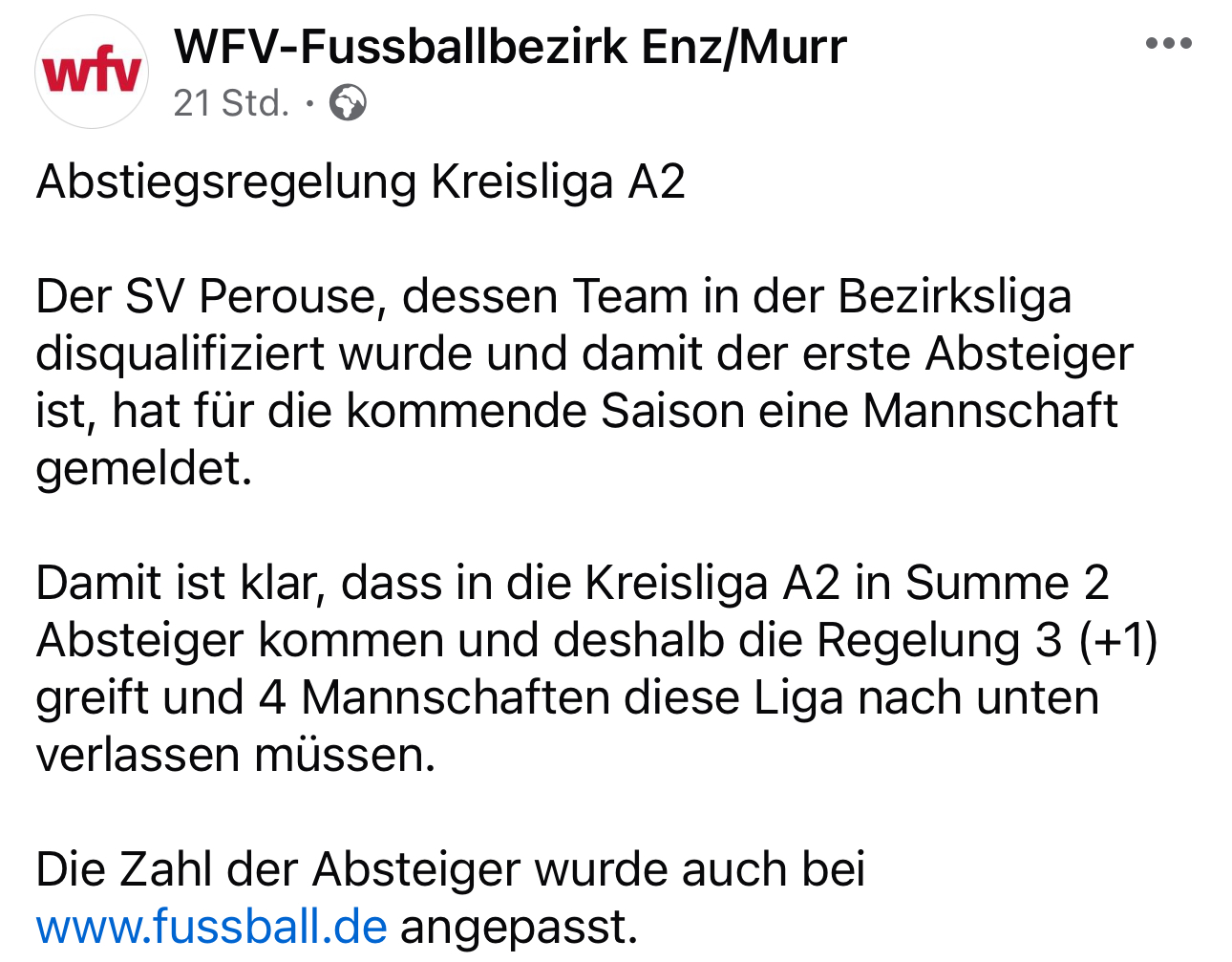 ⚫️🔵 Serie gerissen!