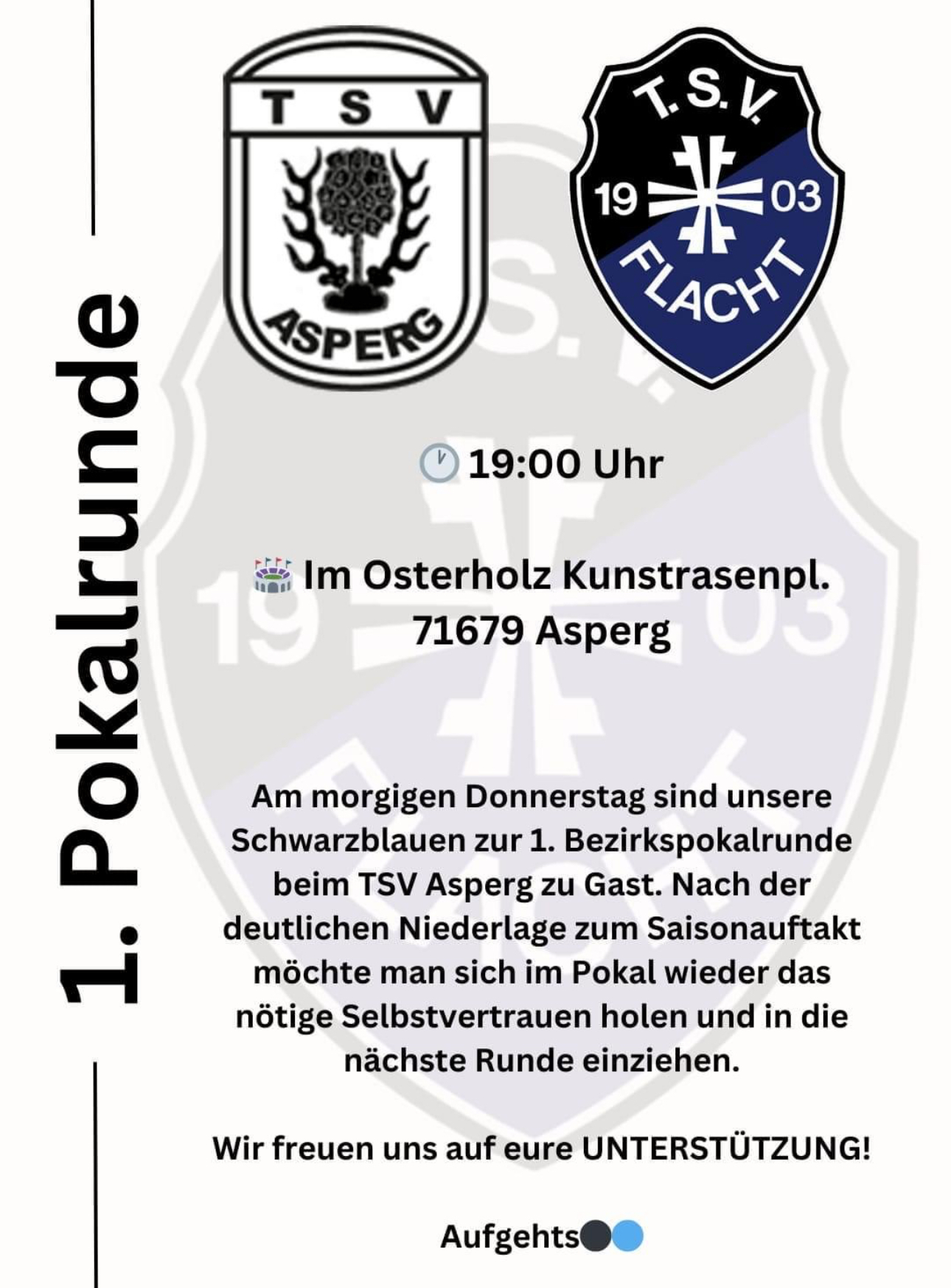 Auswärtsspiel in Asperg