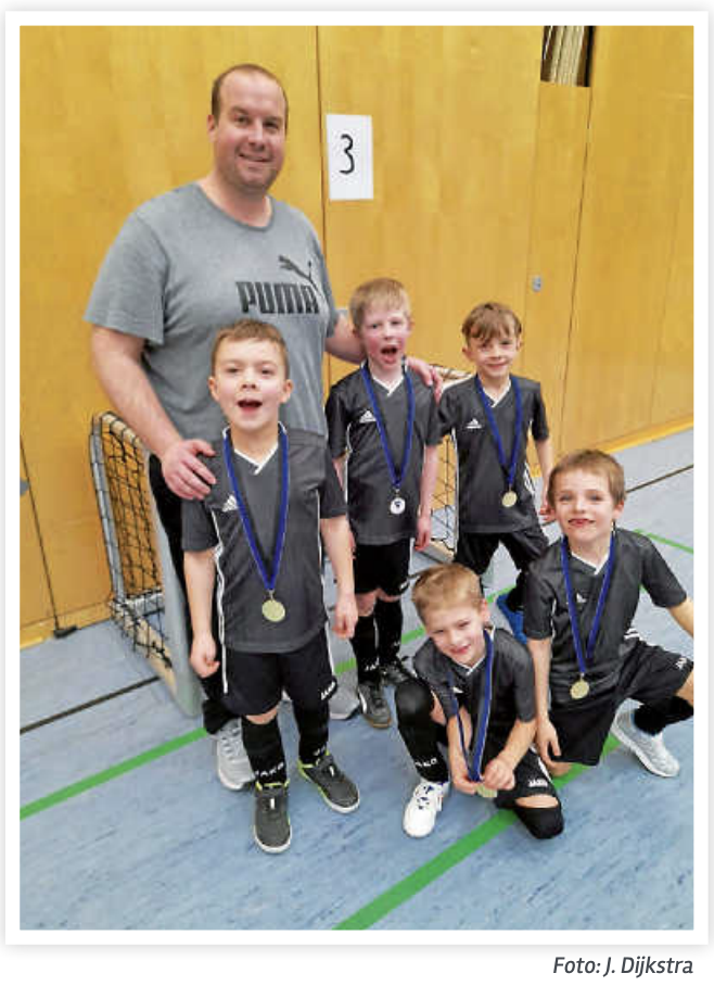 Junioren Weissach/Flacht: Bambini, Hallenturnier in Gerlingen