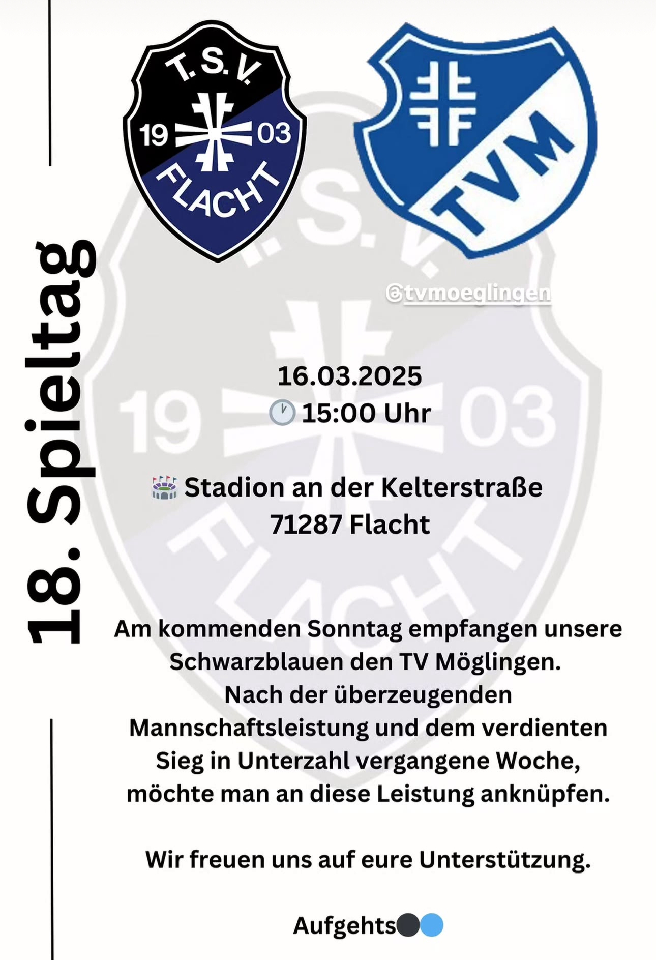 Heimspiel an der Kelterstrasse