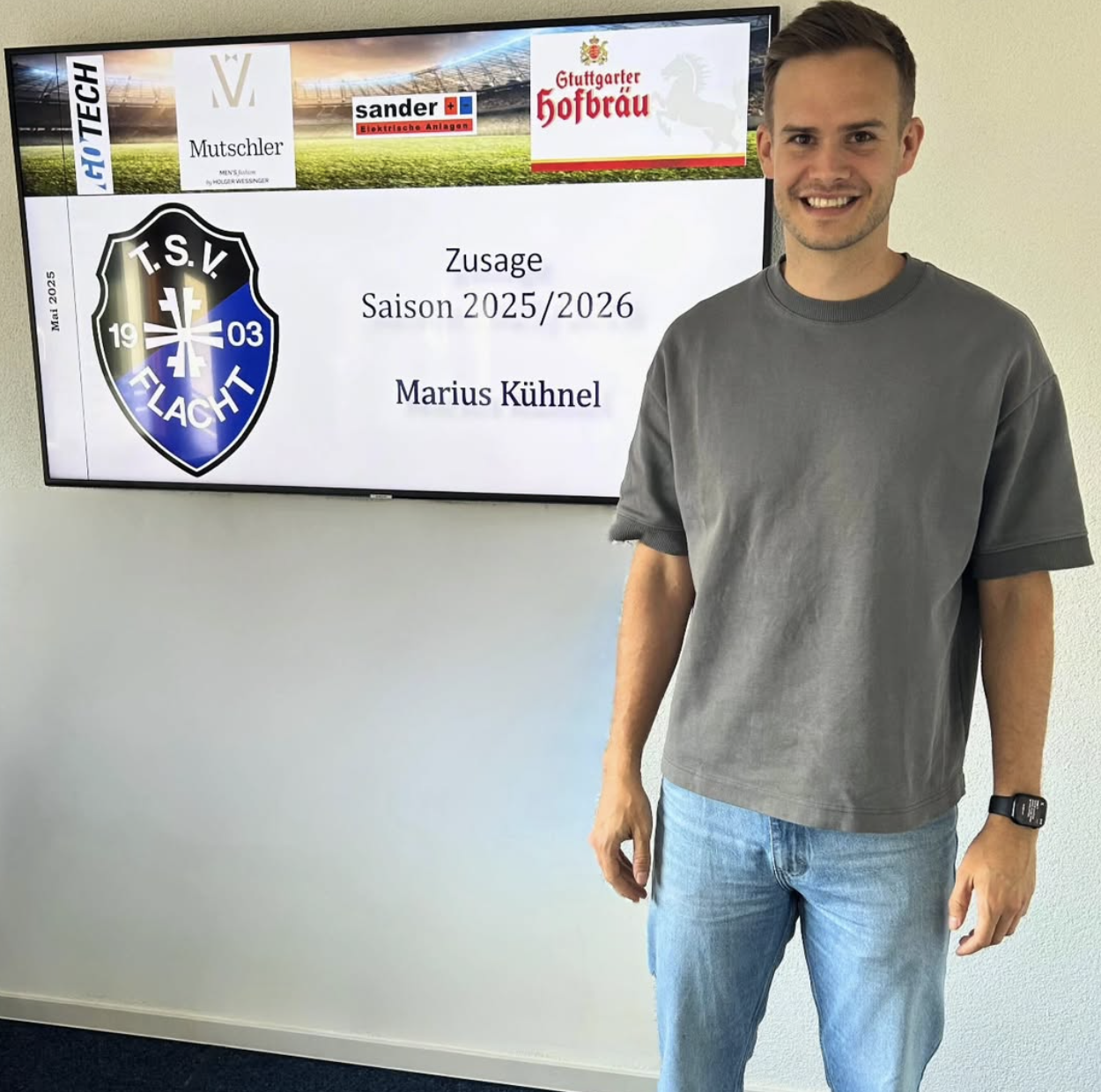Kaderneuigkeiten für die Saison 2025/2026:  Marius Kühnel 