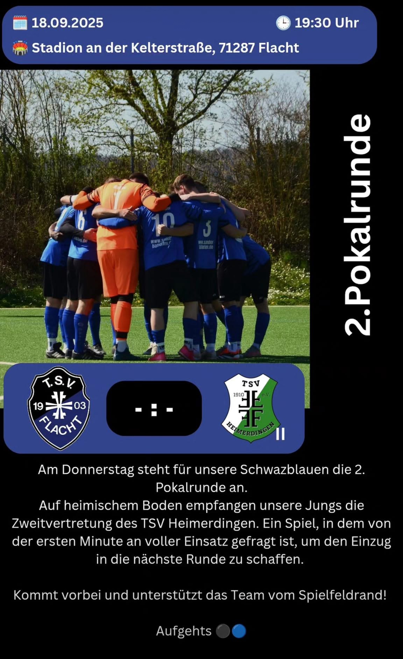 2. Pokalrunde