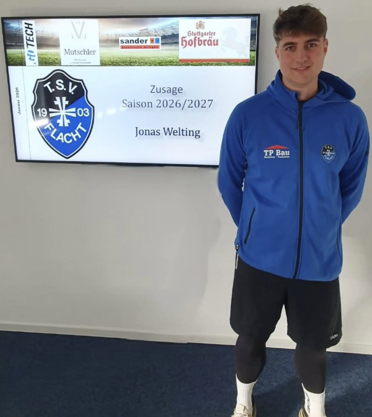 Kaderneuigkeiten für die Saison 2026/2027: Jonas Welting