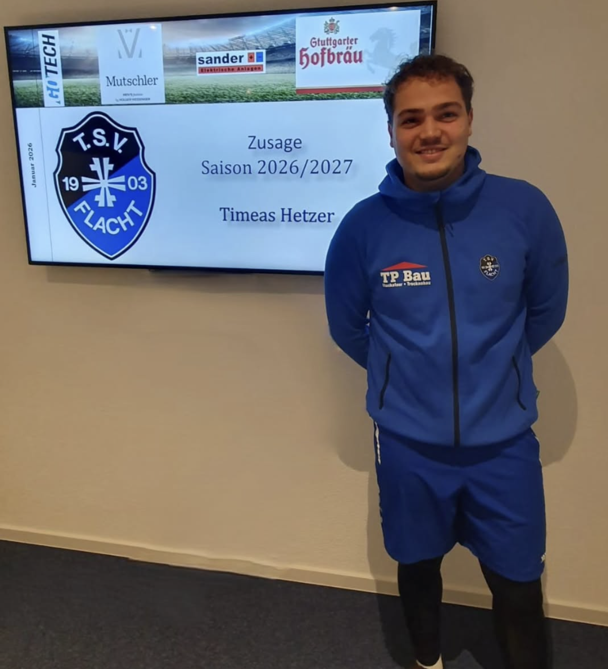 Kaderneuigkeiten für die Saison 2026/2027: Timeas „Timi“ Hetzer 