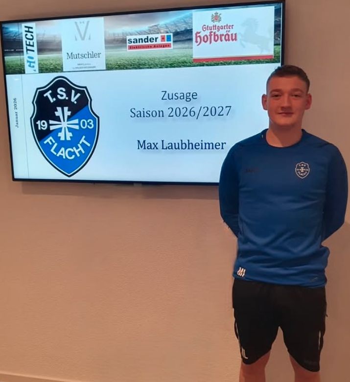 Kaderneuigkeiten für die Saison 2026/2027: Max Laubheimer