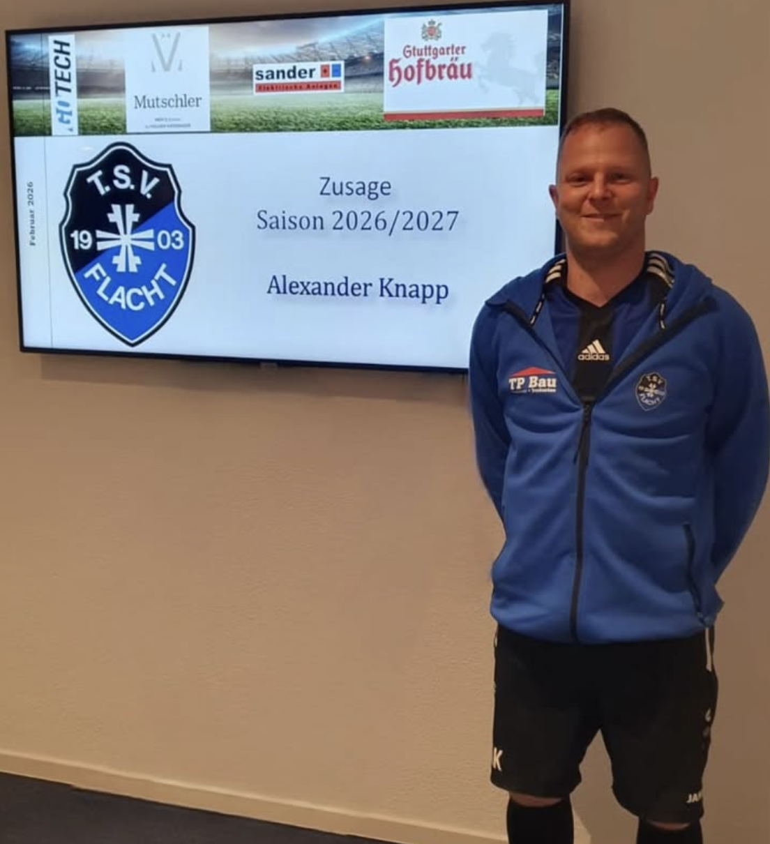 Kaderneuigkeiten für die Saison 2026/2027: Alexander „Ali“ Knapp