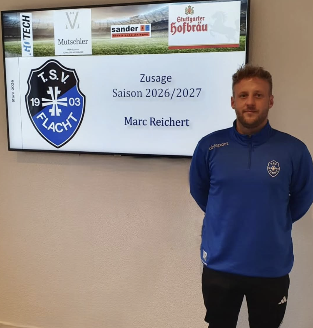 Kaderneuigkeiten für die Saison 2026/2027: Marc Reichert 