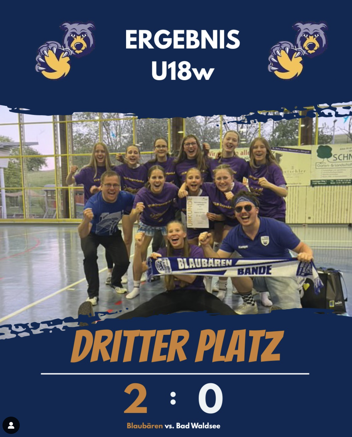Blaubären TSV Flacht:: Jugendpokal 2025 U18w