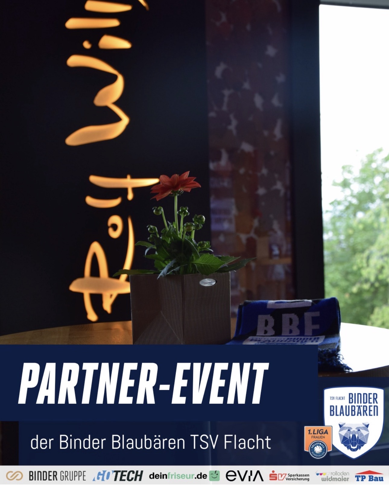 Partner-Event der Binder Blaubären TSV Flacht