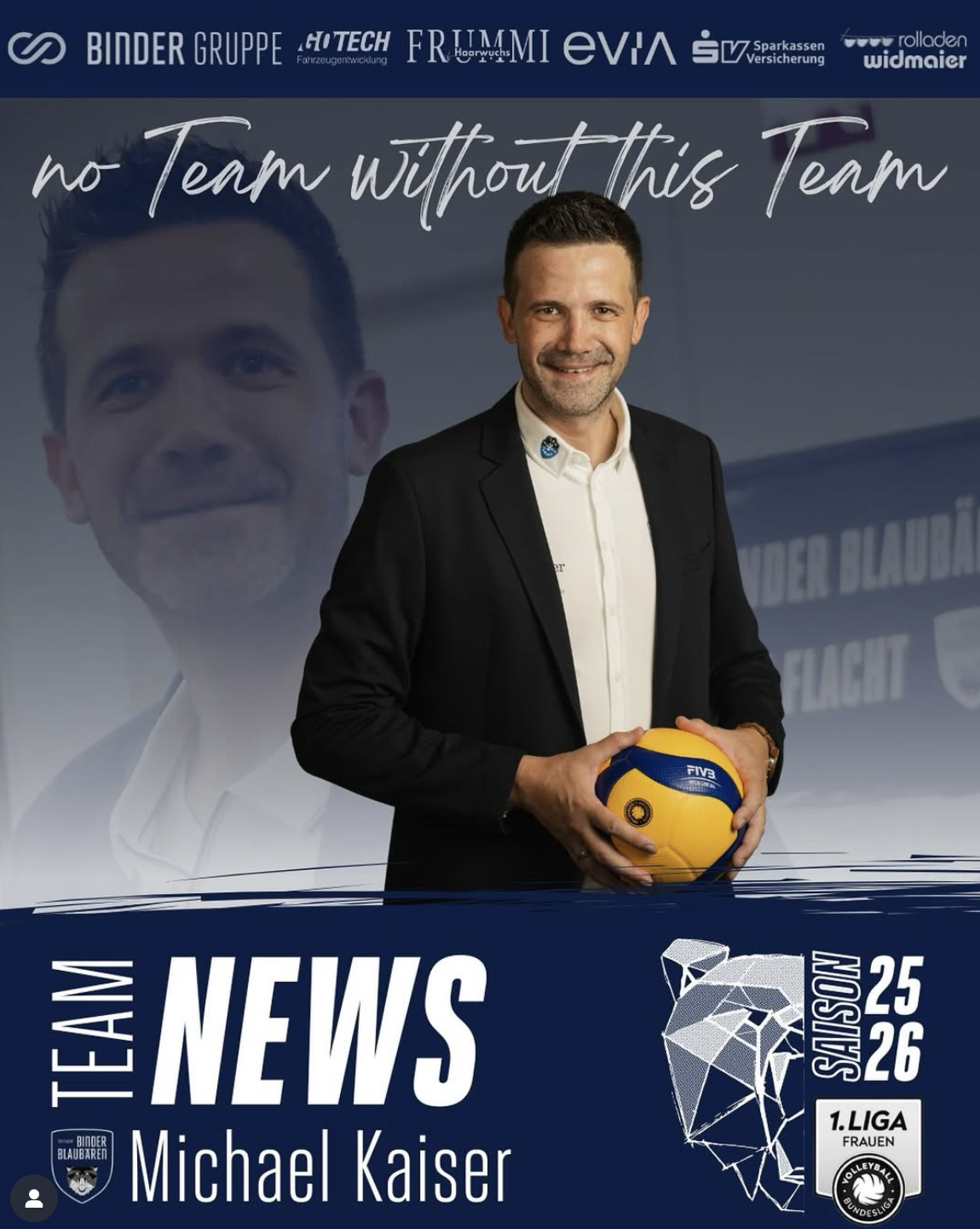 News der Binder Blaubären TSV Flacht: MICHA BLEIBT