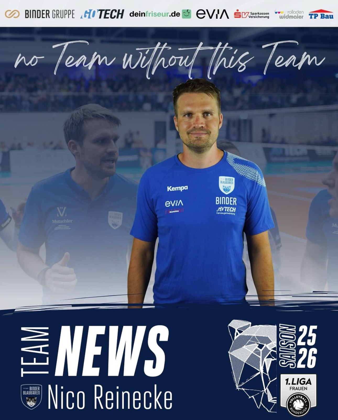 News der Binder Blaubären TSV Flacht: NICO BLEIBT