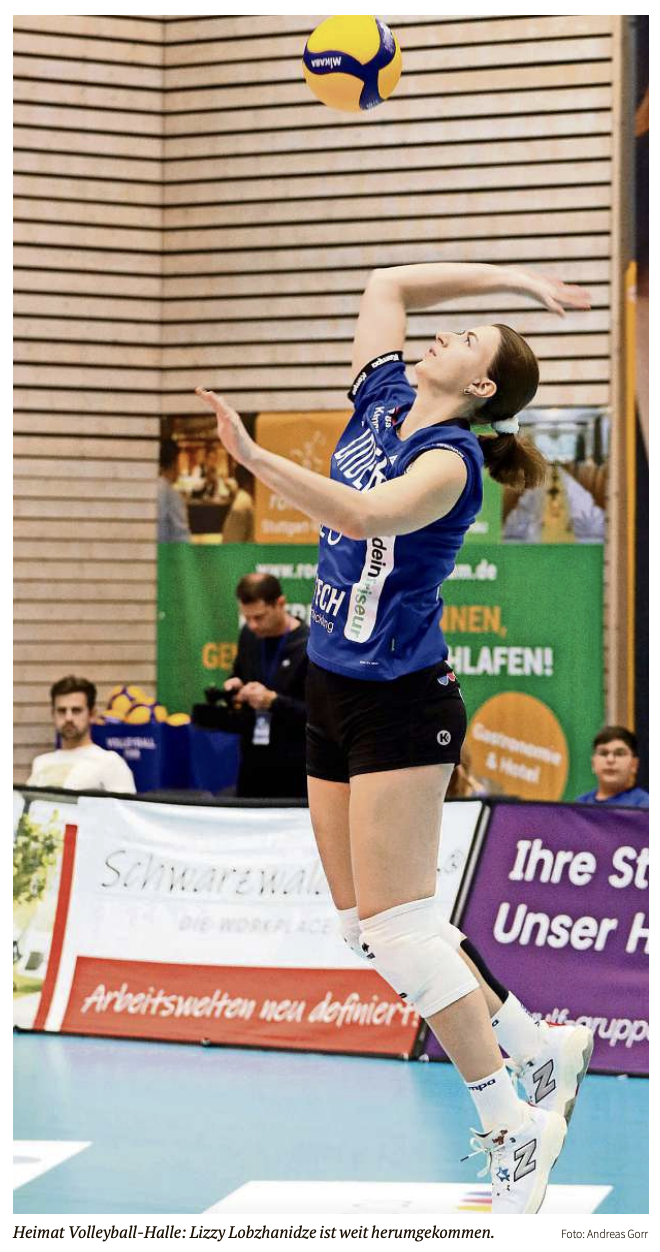 Eine Nomadin in Sachen Volleyball