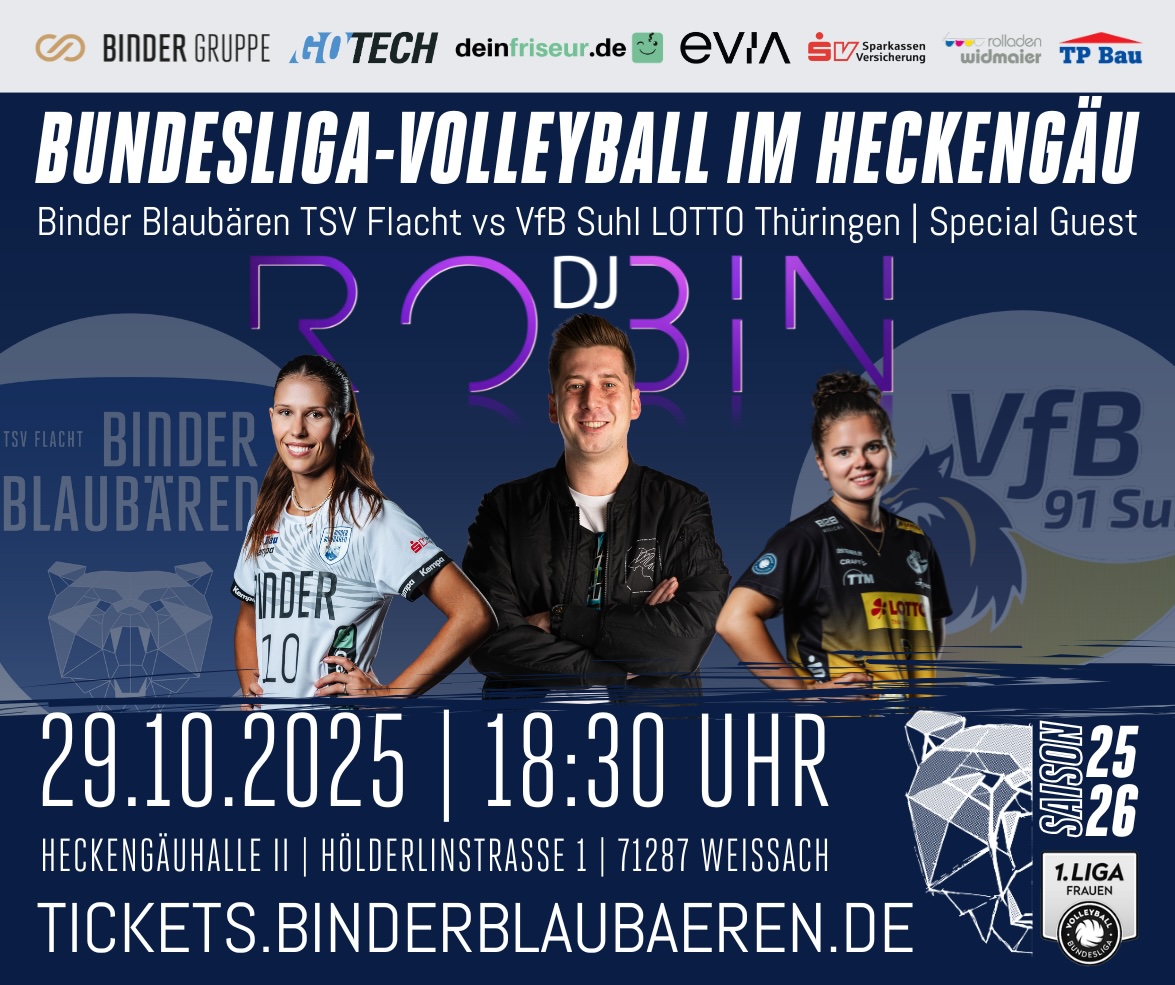 Binder Blaubären TSV Flacht vs VfB Suhl LOTTO Thüringen